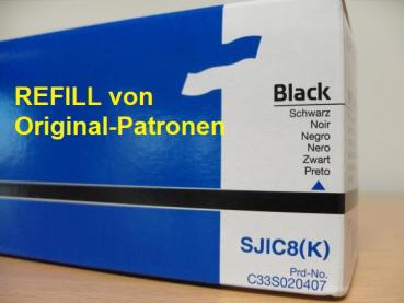 EPSON SJIC8(K) Tintenpatrone schwarz