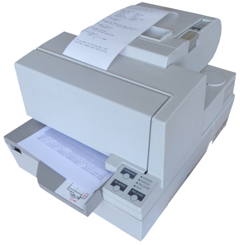 Epson TM H5000II Apotheke Kassendrucker Rezeptdrucker USB RS232 o gebraucht 