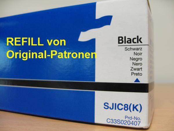 EPSON SJIC8(K) Tintenpatrone schwarz